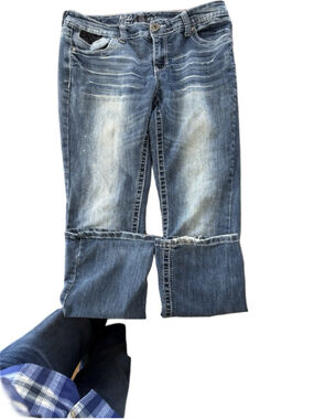 Women's Ariya Jeans Blue Straight Leg Jeans Size 11